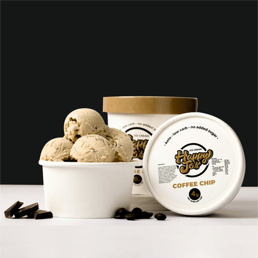 COFFEE CHIP KETO ICE CREAM 6 PACK OF 6OZ