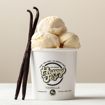 VANILLA KETO ICE CREAM 6 PACK OF 6OZ