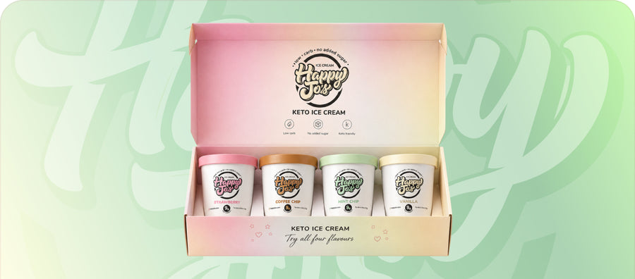 Try all four flavours in one box